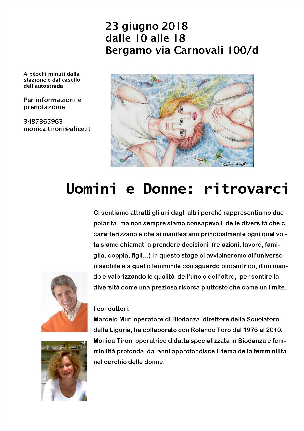 Uomini e donne ritrovarci